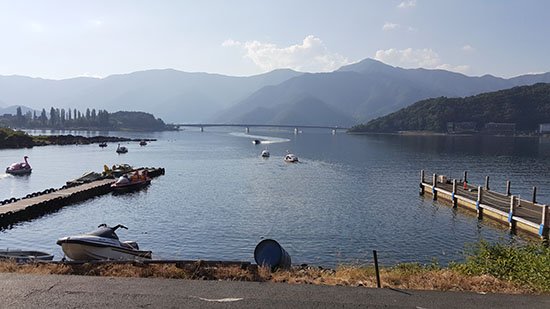 kawaguchiko lake ทะเลสาบ