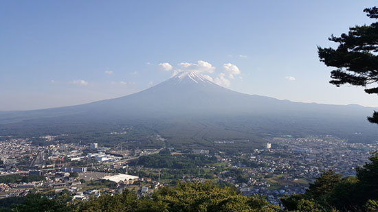 ภูเขาไฟฟูจิ ropeway คาวากูจิโกะ