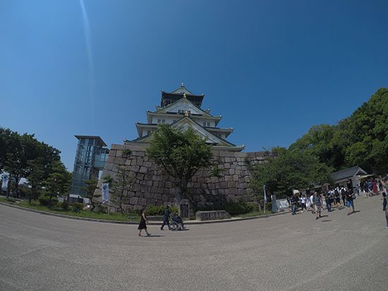 ปราสาท Osaka castle jou